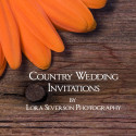 country wedding invites
